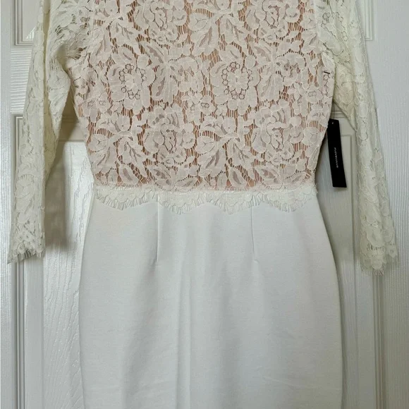 NWT Lulu’s White Wedding Engagement Dress size XS - Picture 6 of 12